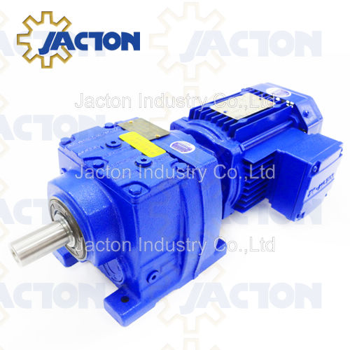 R107 RF107 In-line Helical Geared Motors RX107 RXF107 Single Stage Helical Motor Reducer