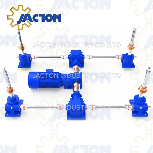 Synchronization Four Screw Jack Lifting Systems