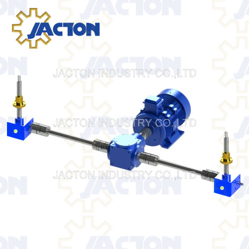 Synchronization Two Screw Jack Lifting Systems