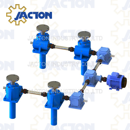 Synchronization Four Screw Jack Lifting Systems