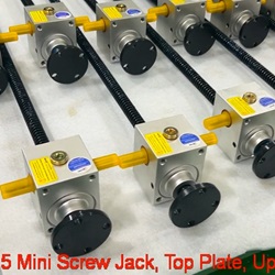 mini screw jack lift system adjustable screw - 2.5kN - JTC2.5