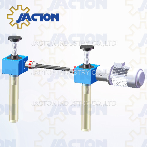 Synchronization Two Screw Jack Lifting Systems