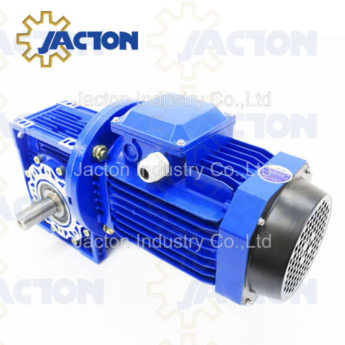 RV Worm Gearbox And Gear Motors in Motorised Screw Jack System