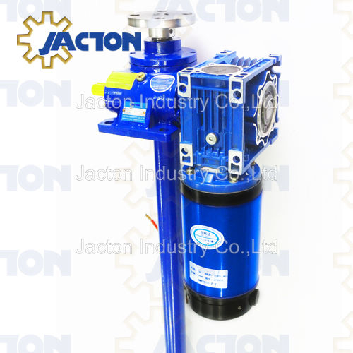 12v Electric Screw Jack 2.5 Ton with RV Worm Gearbox