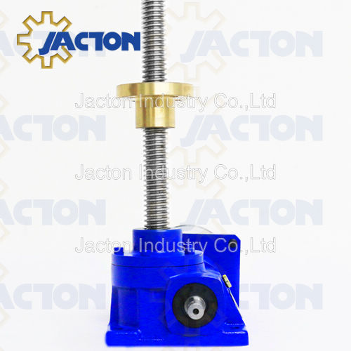 24v Motorized Travel Nut Rotating Screw Lift Jack 2 Ton