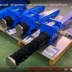 worm gear electric motorized screw jack