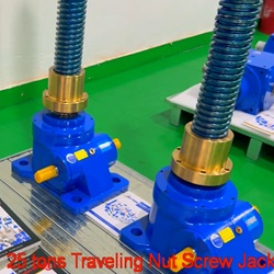 Heavy Duty Screw Jacks - 25 ton - JTW-25T - Travelling nut screw jack