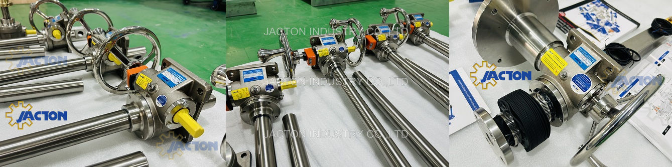 stainless steel machine screw jack jss series