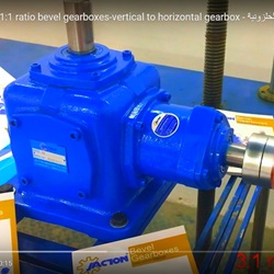 t gearbox-1:1 ratio bevel gearboxes-vertical to horizontal gearbox