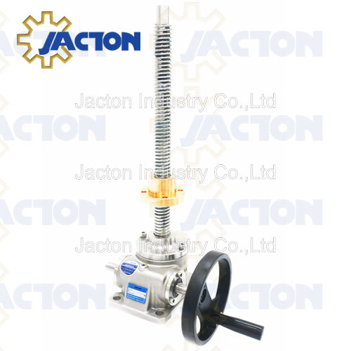 Hand Crank Stainless Steel Machine Screw Jacks Manual 2.5 ton