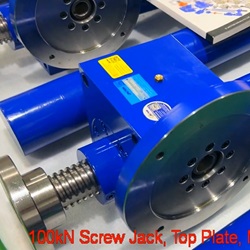 electric worm screw jack assembly - 100kN - JTC100