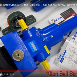 Ball Screw Jacks -10 ton - JTB-10T - ball nut ball screw