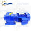 R67 RF67 Inline Helical Gearboxes RX67 RXF67 Single Stage Helical Gear Motor