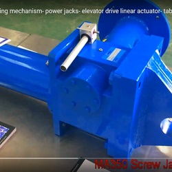 compact jack - MA350 - heavy lifting mechanism - power jacks