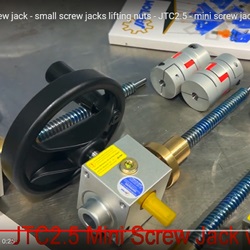 hand small screw jacks lifting nuts JTC2.5