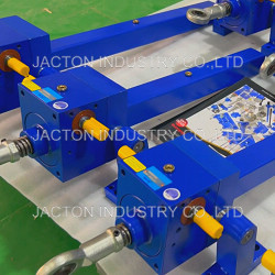 25kN Cubic Machine Screw Jack - JTC25 - Upright Anti-Rotation - Trunnion