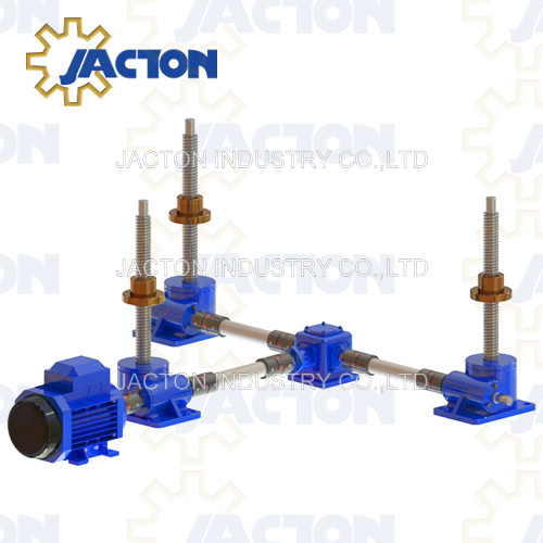 Synchronization Three Screw Jack Lifting Systems