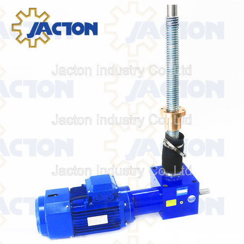 Electro-mechanical Screw Jacks with Flanged Traveling Nut 100kN