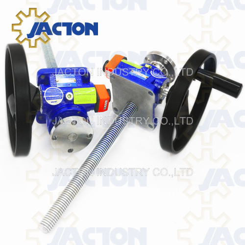 Ton Manual Worm Gear Screw Jack From China Manufacturer Jacton