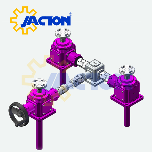 Bevel Gear Ball Screw Jack 1000kg