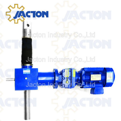 Worm Wheel Drives Electric Screw Lift Jack 100 KN from China