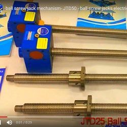 ball screw jack mechanism- JTD50 - ball screw jacks electric