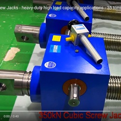 Screw Jacks - 35 tons - JTC350 - heavy-duty high load capacity