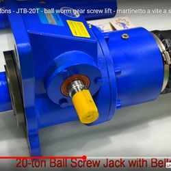 ball screw jacks for sale - 20tons - JTB-20T - ball worm gear screw lift